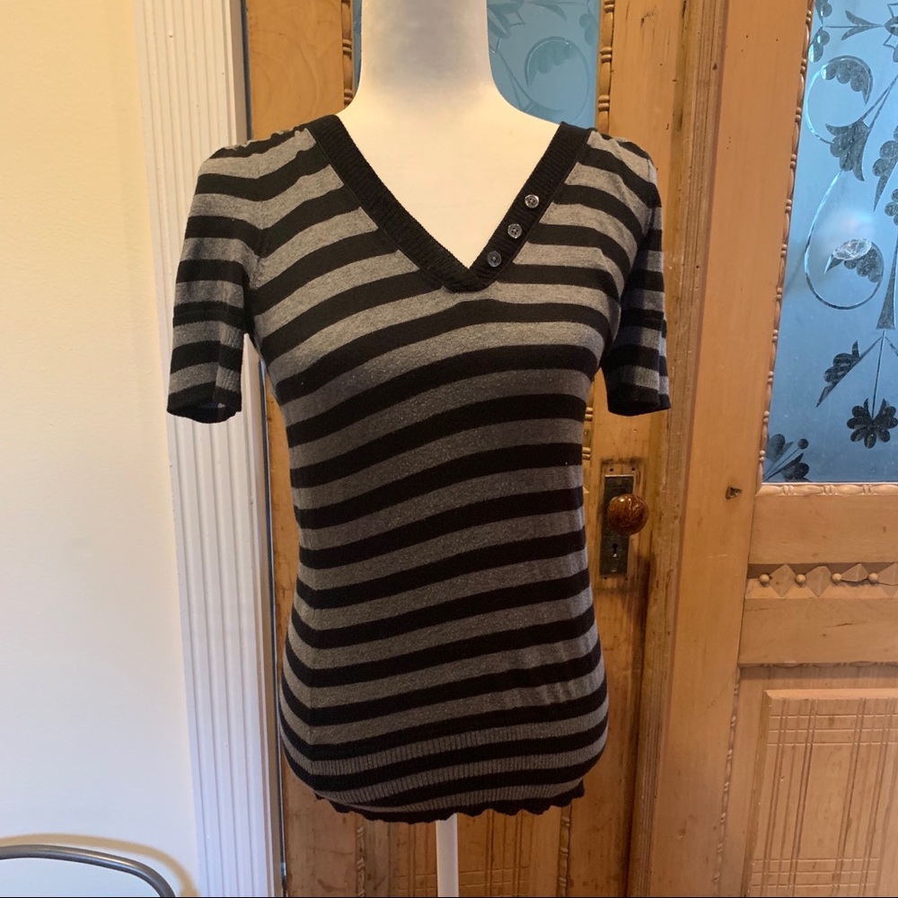 Banana Republic Striped Henley